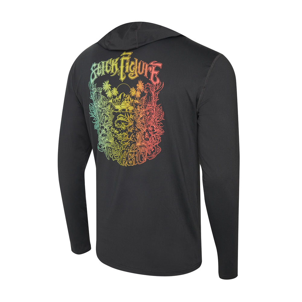 FREESPOOL HOODED-SF ISLANDER BLACK