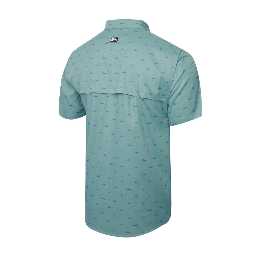 KEYS SS FISHING SHIRT MINI ARCH - TRELLIS