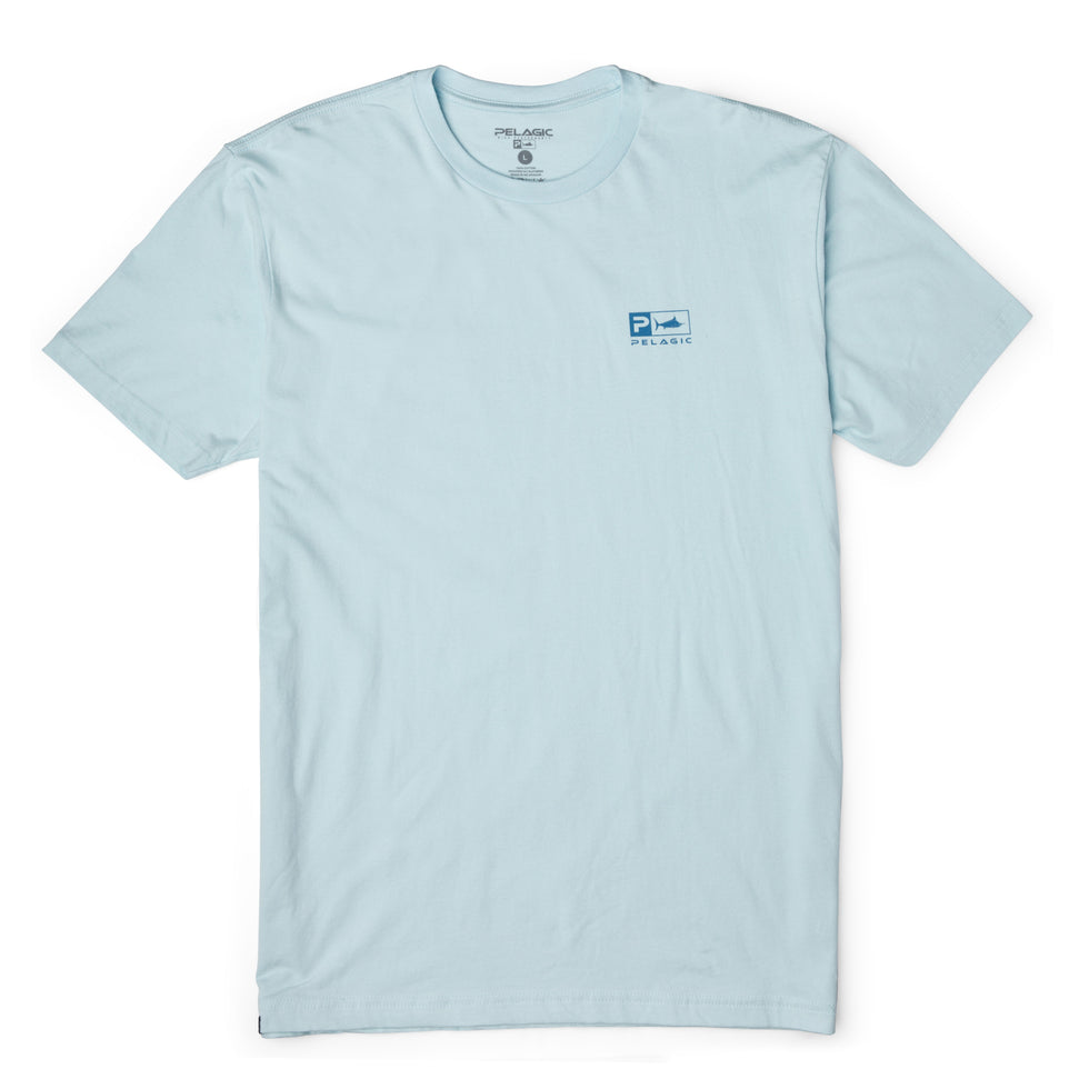 GOIONE MARLIN TEE LIGHT BLUE