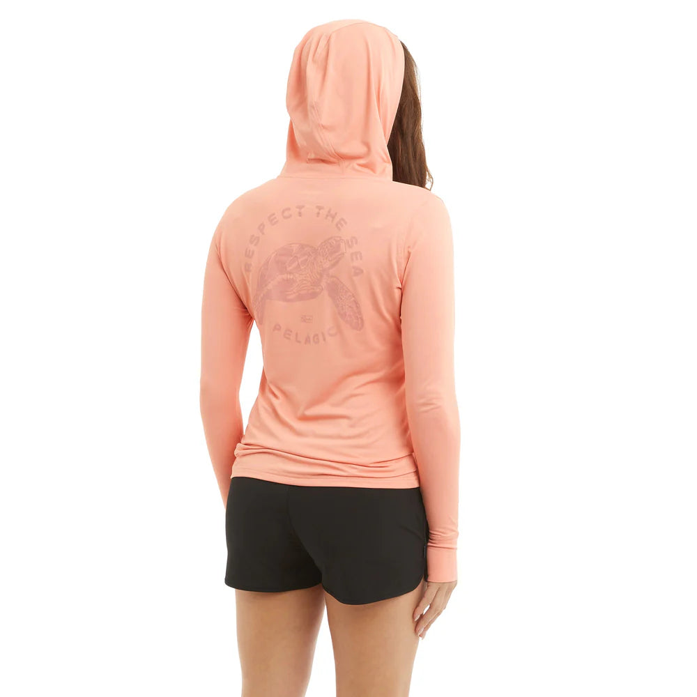 AUATEK HOODED RESPECT CORAL