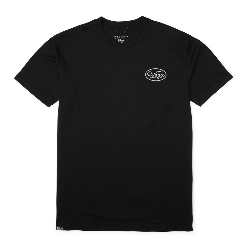 CIRCLED PREMIUM TEE BLACK