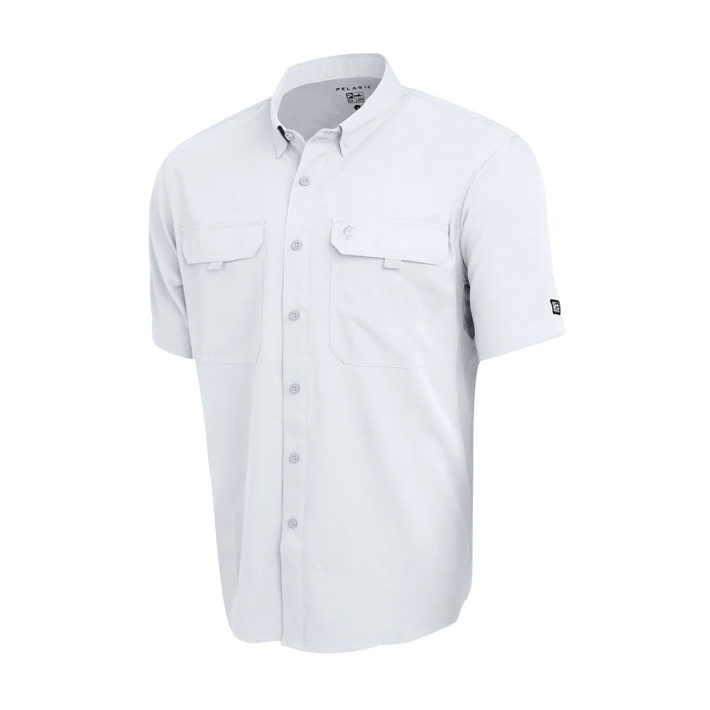 KEYS SS FISHING SHIRT WHITE