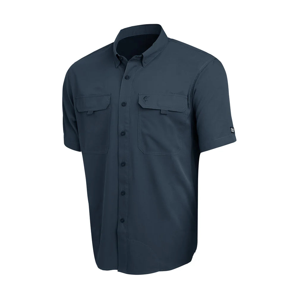 KEYS SS FISHING SHIRT DARK NAVY