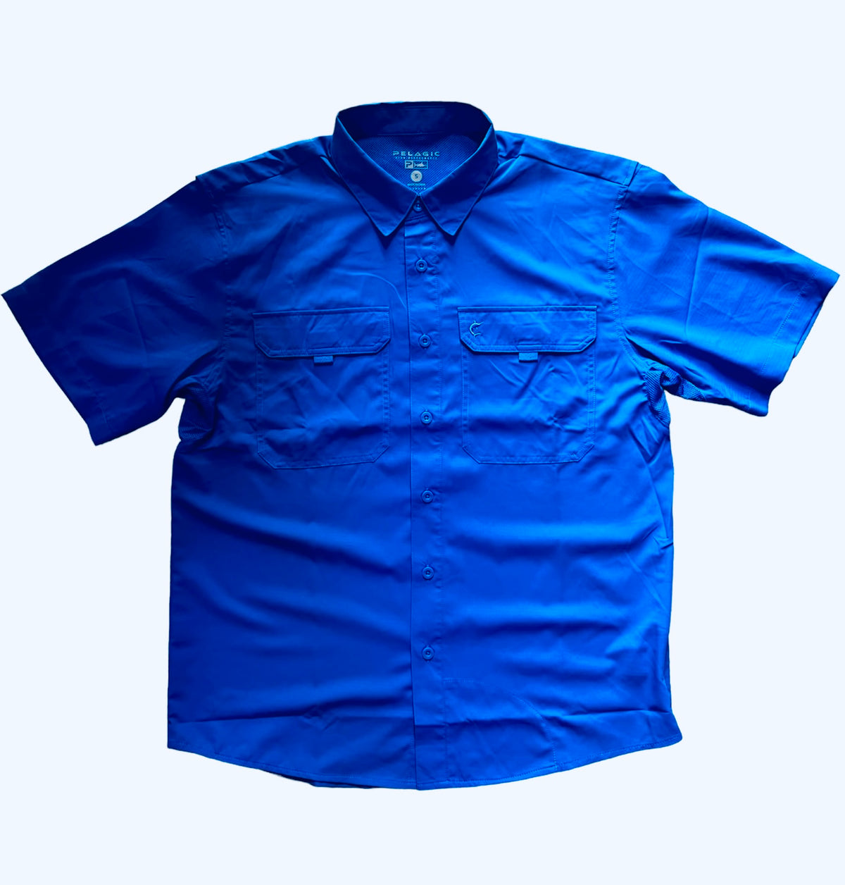 KEYS SS FISHING SHIRT BLUE