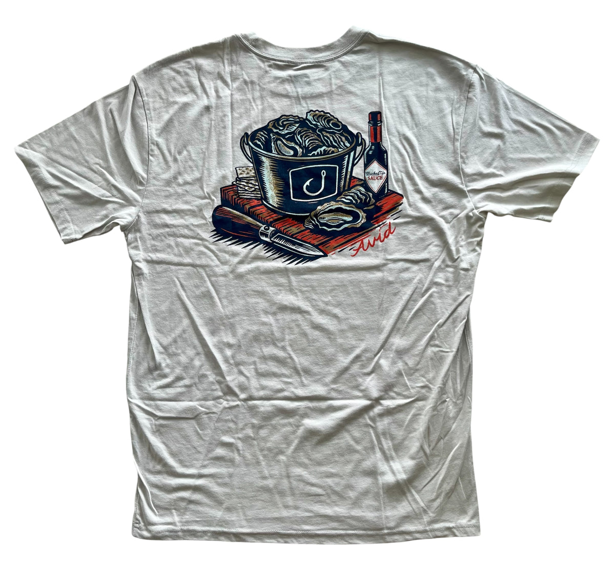 SHUCKED UP TEE GLACIER