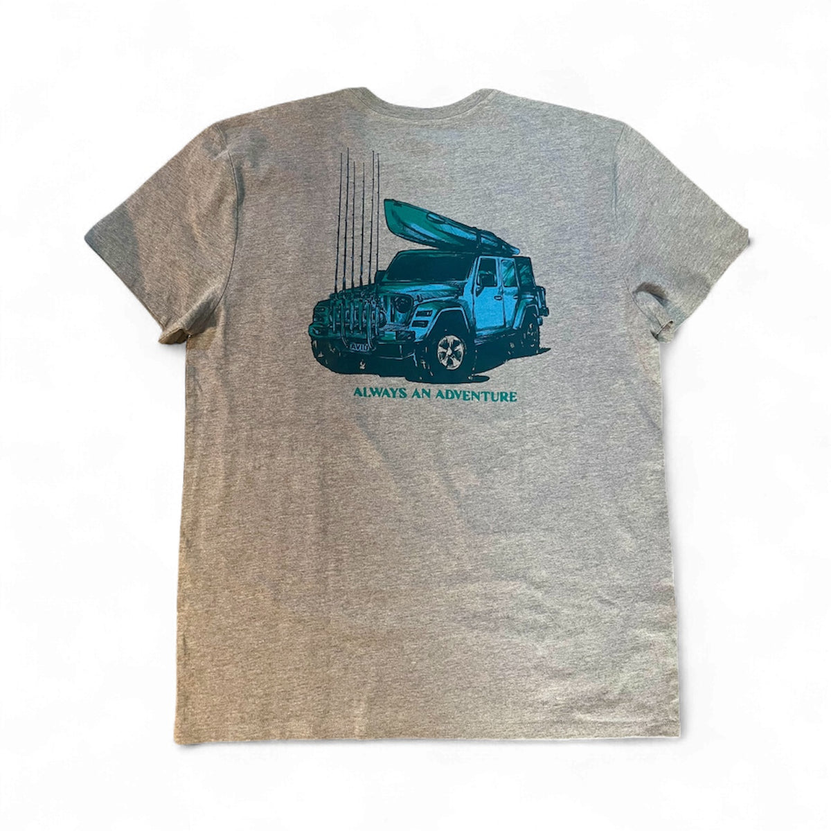 ALWAYS MENS SS TEE HEATHER GREY