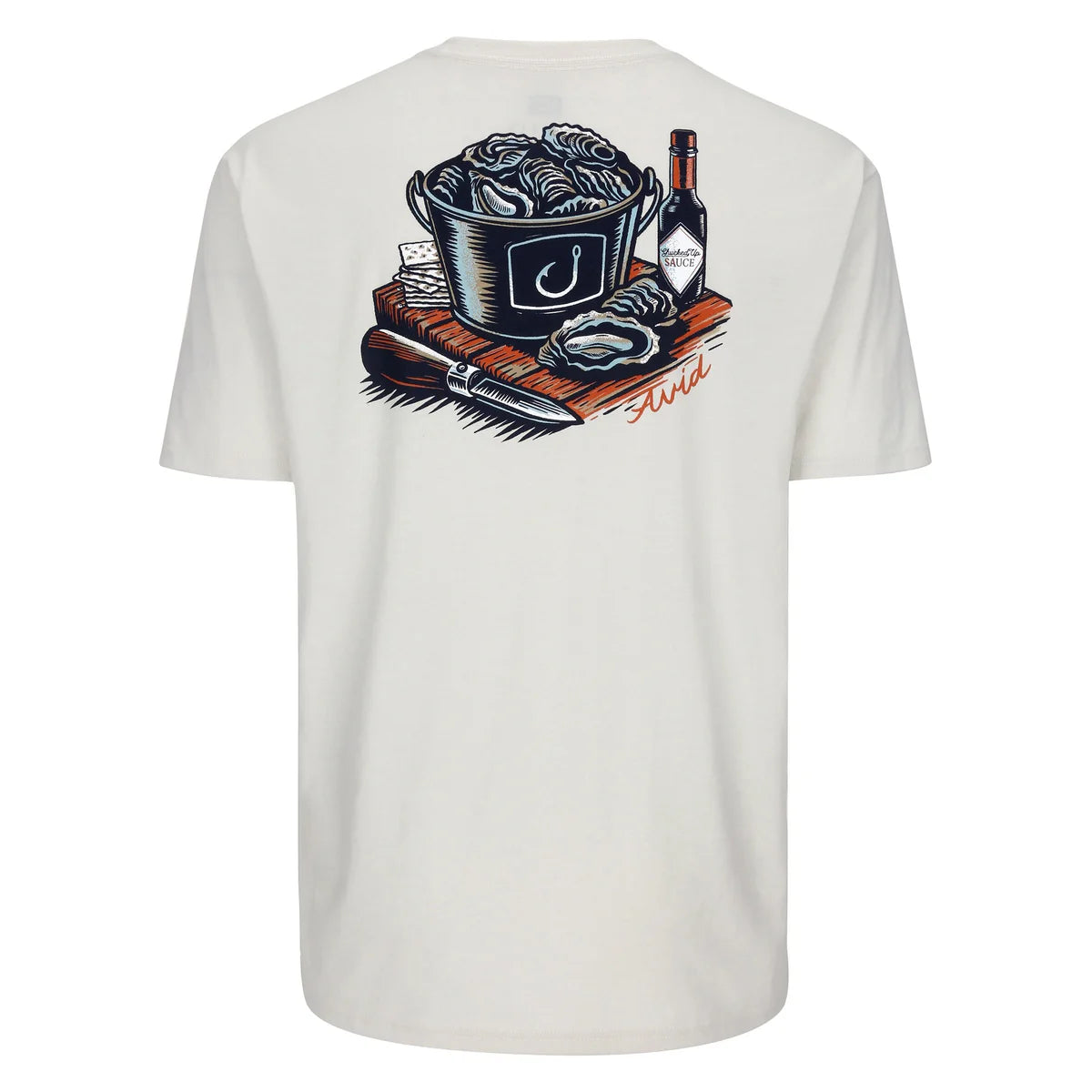 SHUCKED UP TEE GLACIER