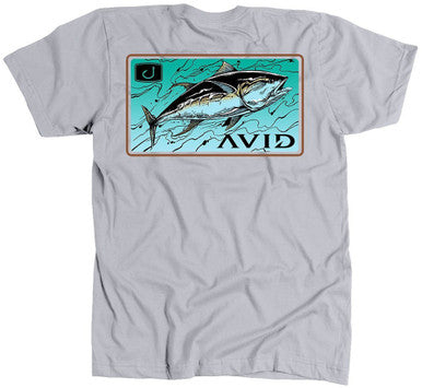 YELLOW FIN TEE SILVER