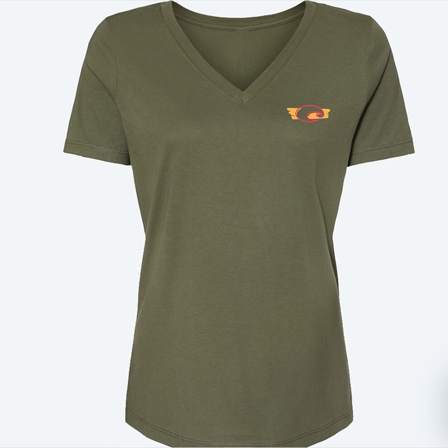 GNARLY MARLIN F MILITARY GREEN T SHIRT