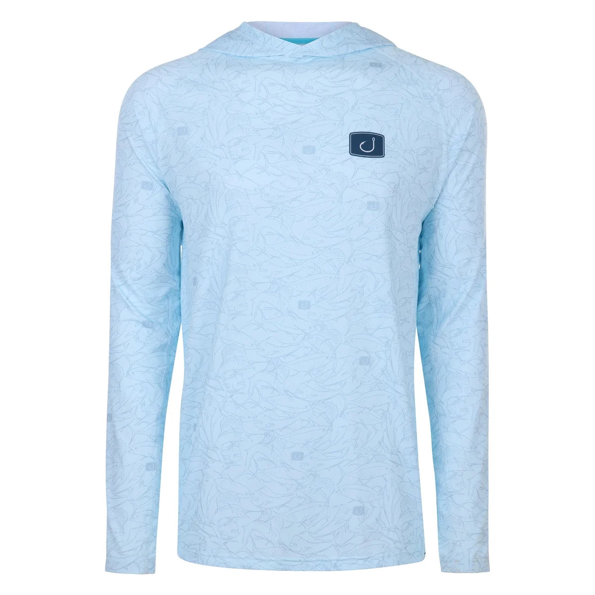 KINETIK GAMEFISH HOODIE-ICE BLUE