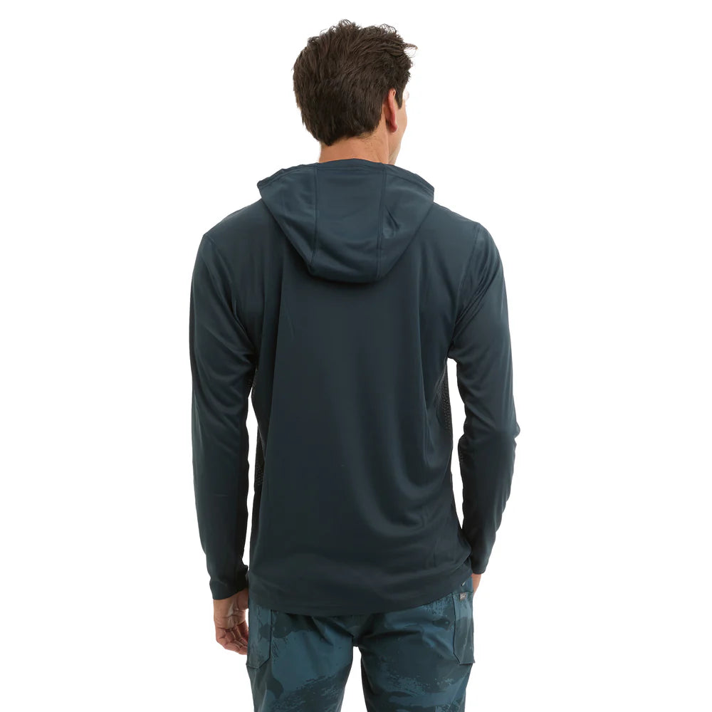VAPORTEK HOODED SOLID DARK NAVY