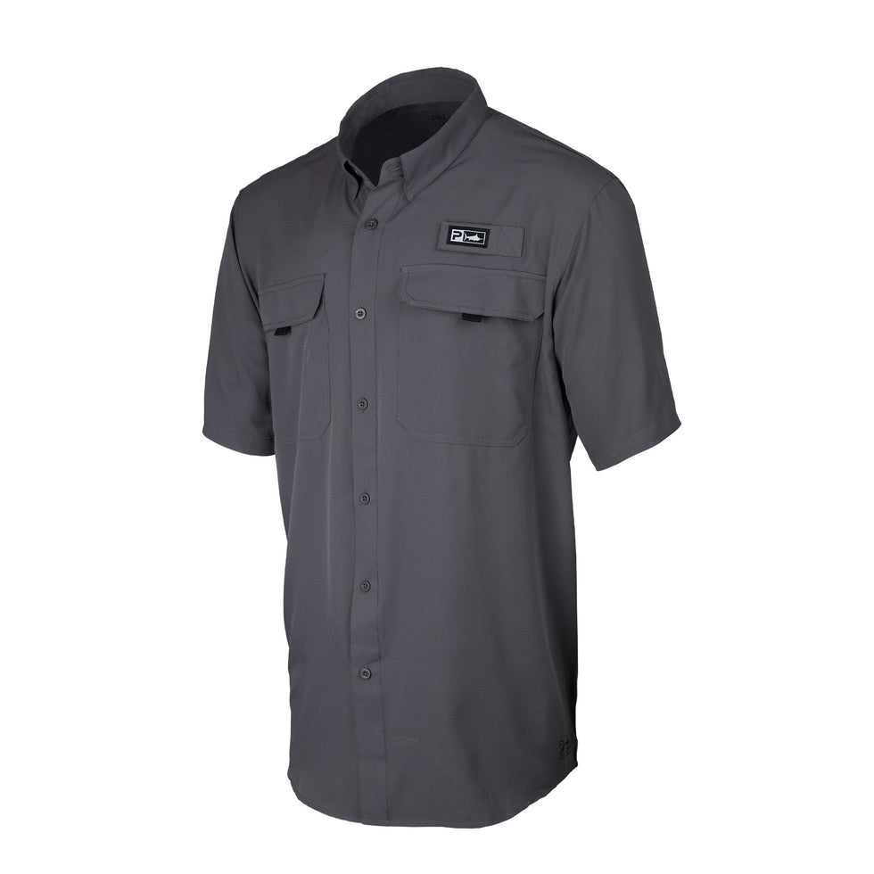 KEYS GUIDE FISHING SHIRT SS GRAPHITE