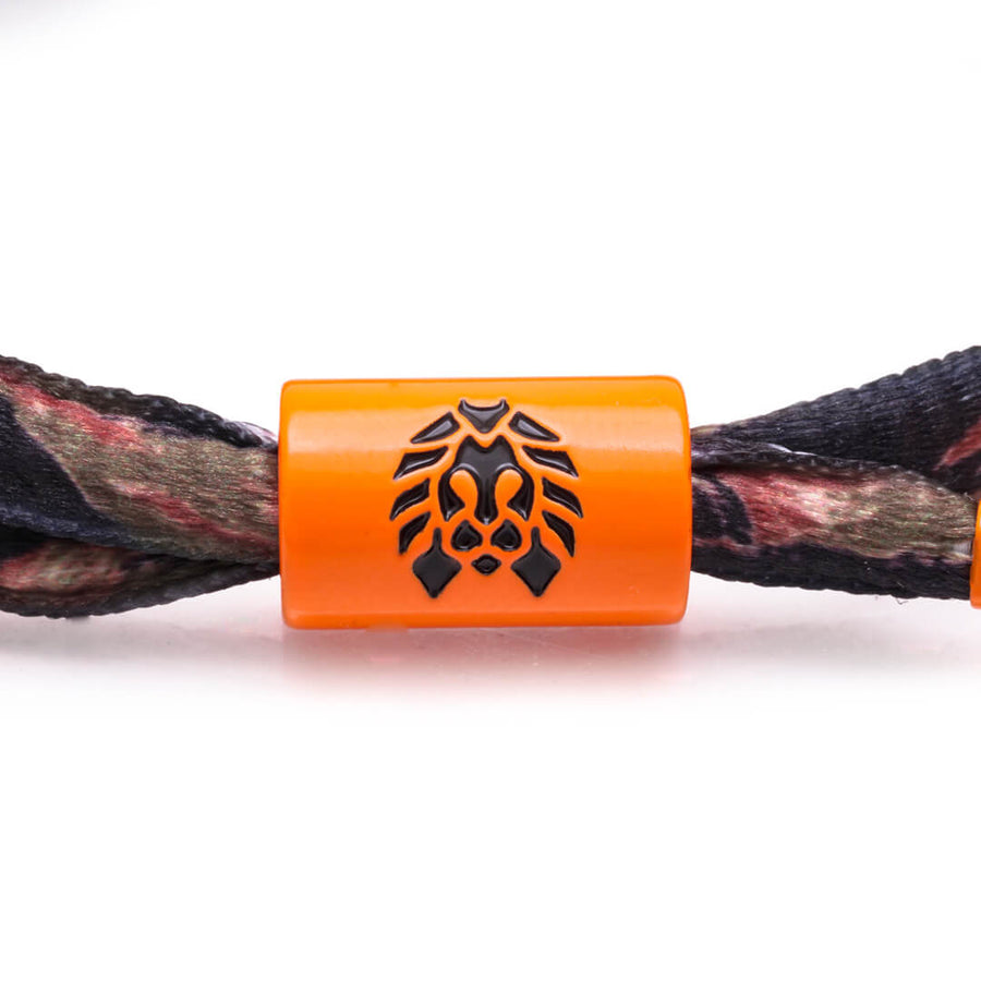 ZEBRA CAMO MEN&#39;S BRAIDED BRACELET