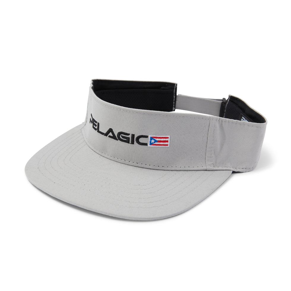 PUERTO RICO PERFORMANCE VISOR GREY