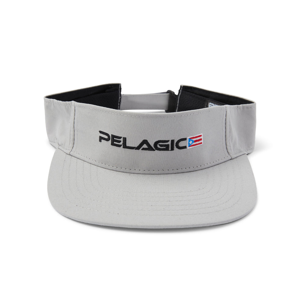 PUERTO RICO PERFORMANCE VISOR GREY