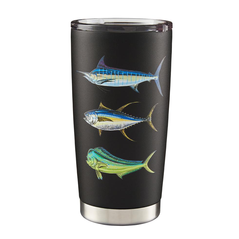 20 OZ. INSULATED TUMBLER MULTI BLACK