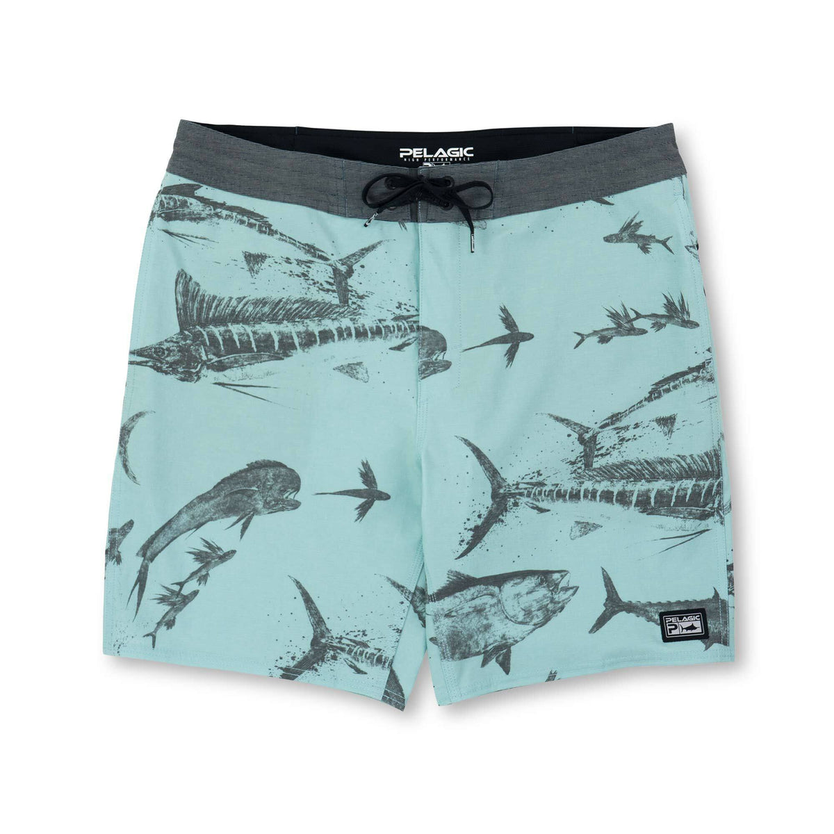 Deep Drop Gyotaku Fishing Short