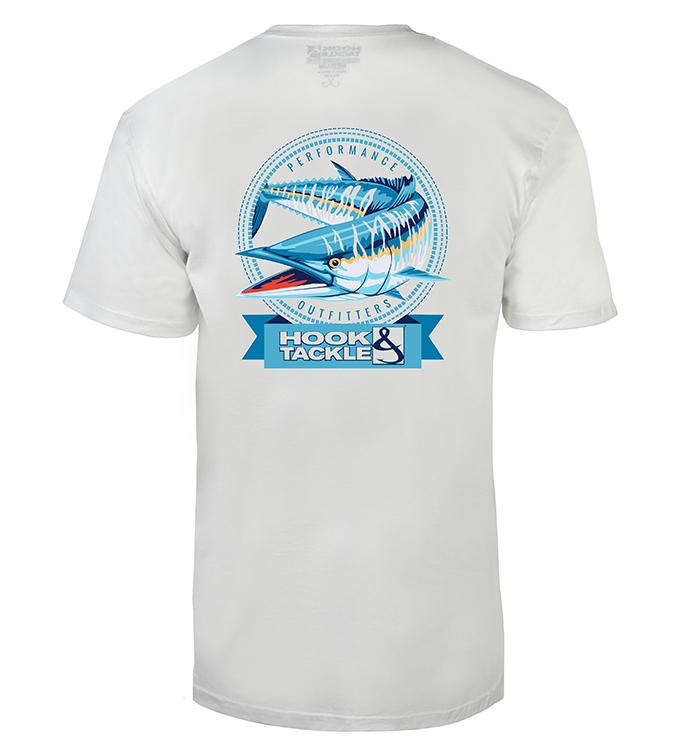 WAHOO ACTION PREMIUM RESERVE FISHING T-SHIRT