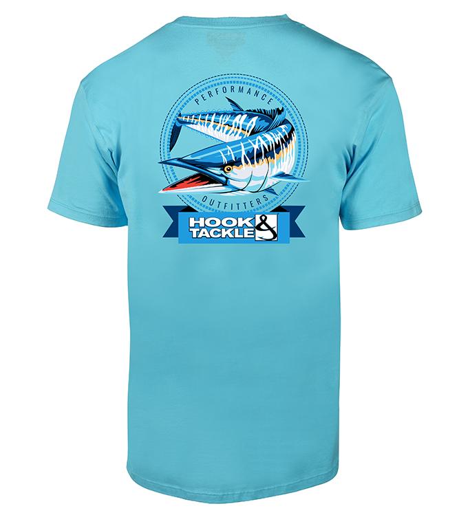 WAHOO ACTION PREMIUM RESERVE FISHING T-SHIRT