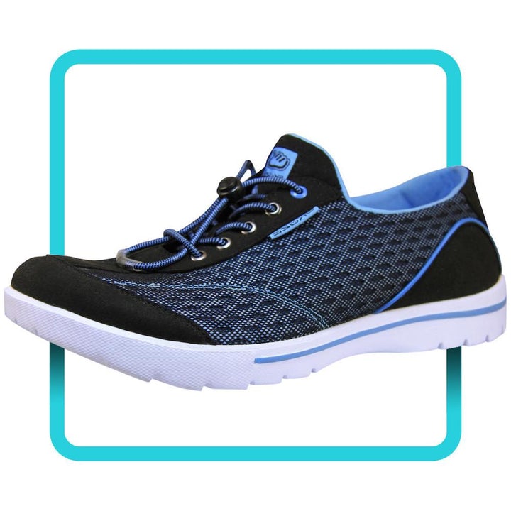 MEN&#39;S MIAMI BY SKUZE SHOES-BLACK/BLUE