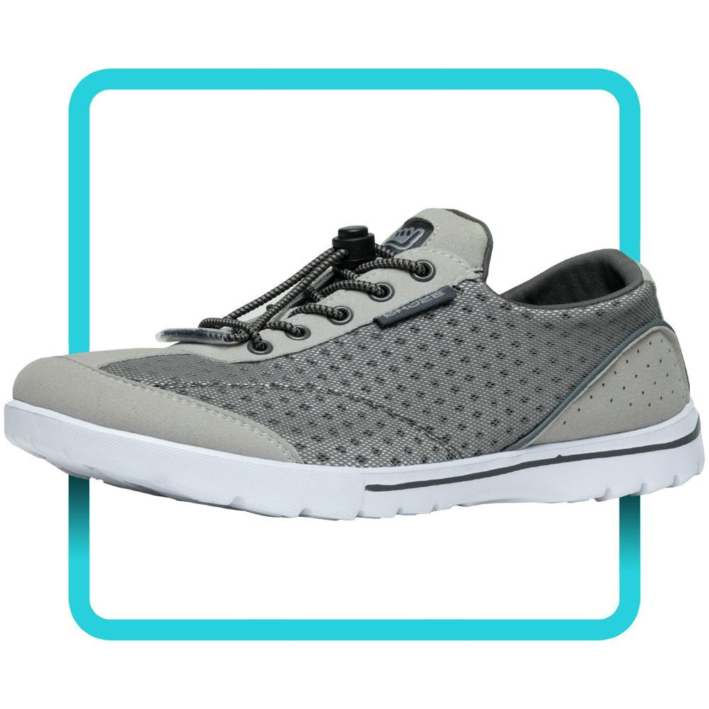 MEN&#39;S MIAMI BY SKUZE SHOE-LIGHT GREY