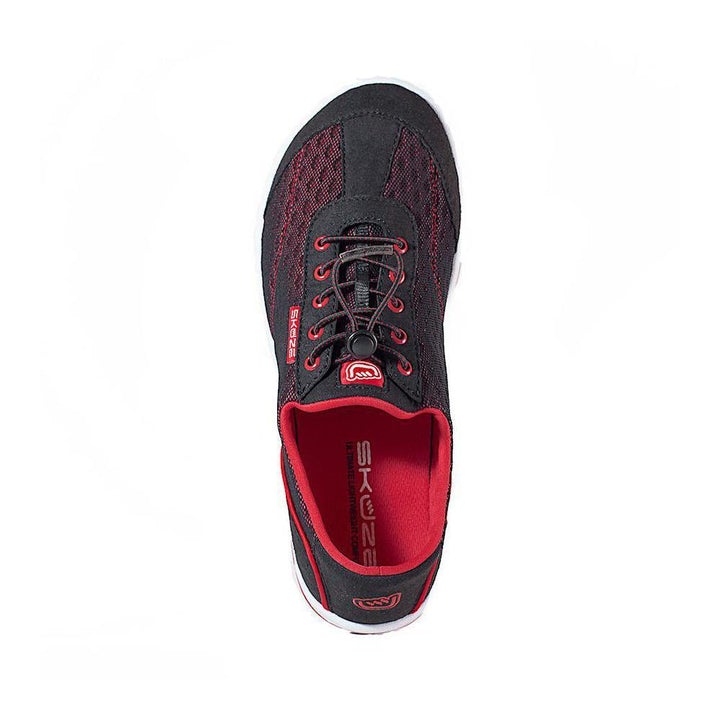 MEN&#39;S MIAMI BY SKUZE SHOES-BLACK/RED