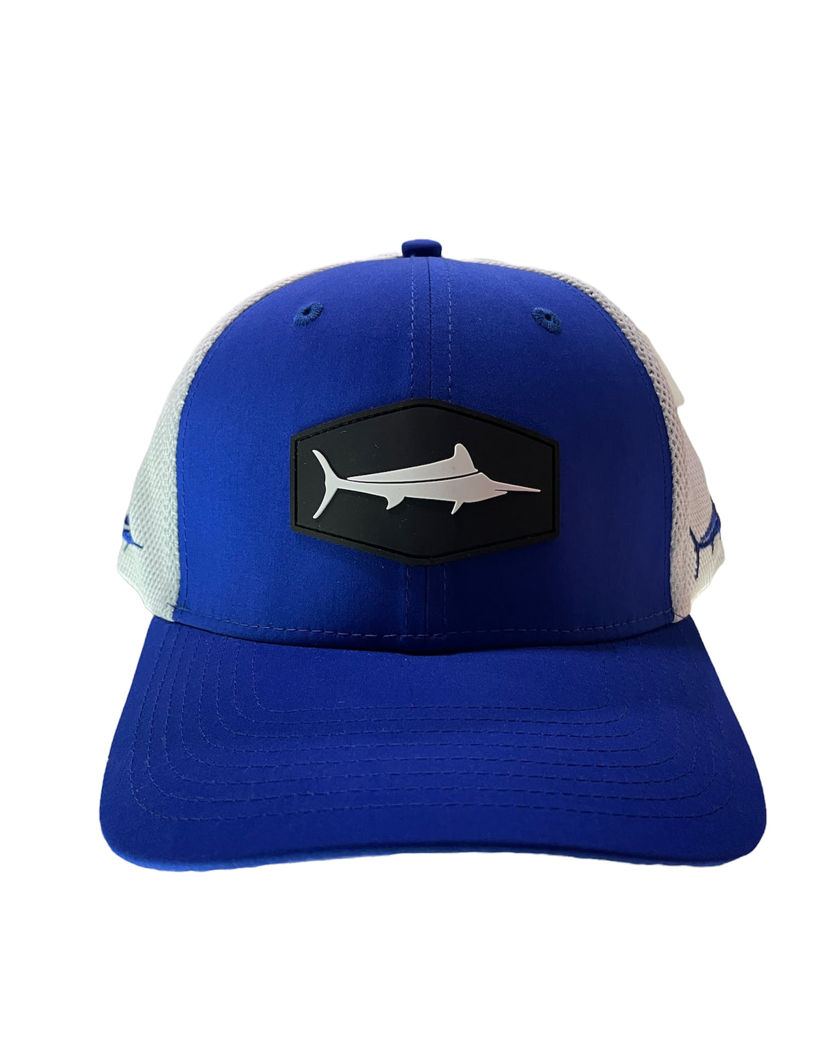 WHITE MARLIN 3D HAT ROYAL BLUE