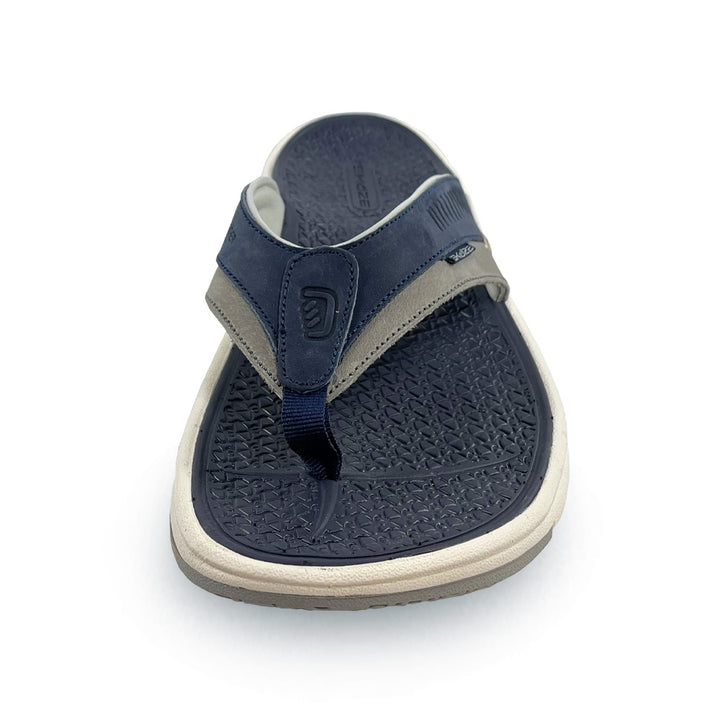 STINGRAY 3PT THONG SANDAL GREY/NAVY