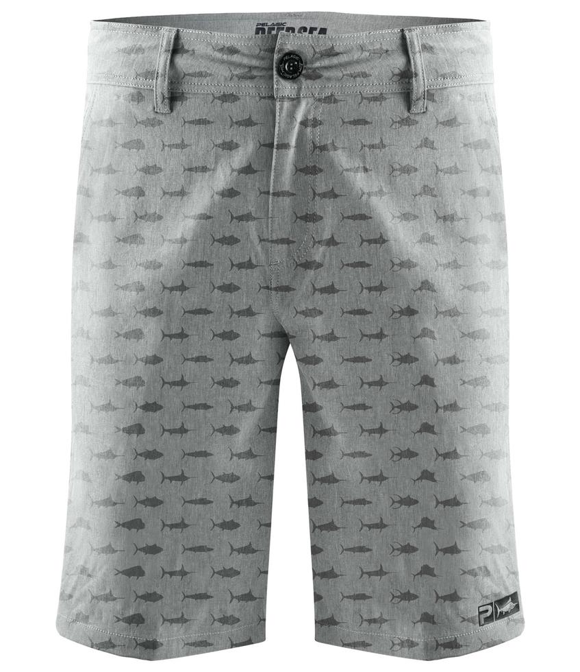 DEEP SEA HYBRID FISHING SHORTS GREY