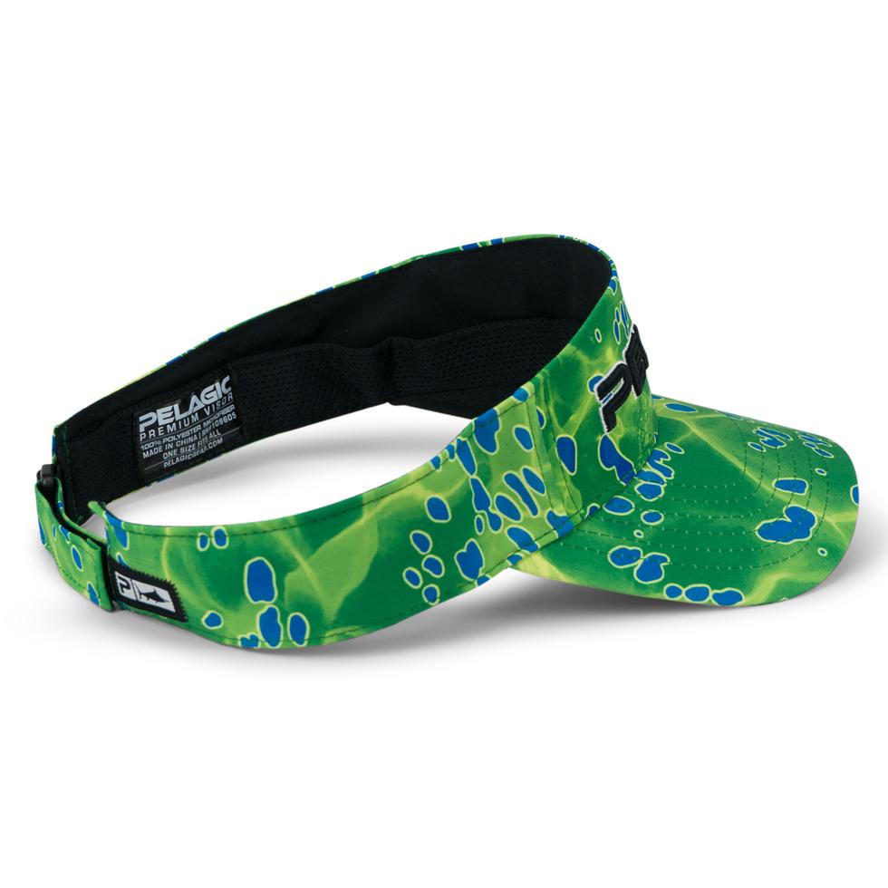 PERFORMANCE VISOR PRINT DORADO GREEN