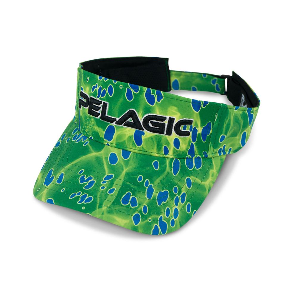 PERFORMANCE VISOR PRINT DORADO GREEN